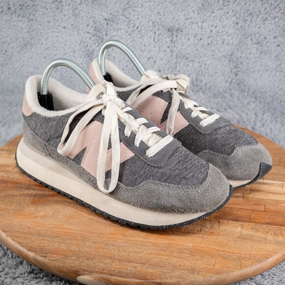 New Balance Other - New Balance x Anthropology Women’s 237 Running Size 9 Grey/Pink |WS237WC|